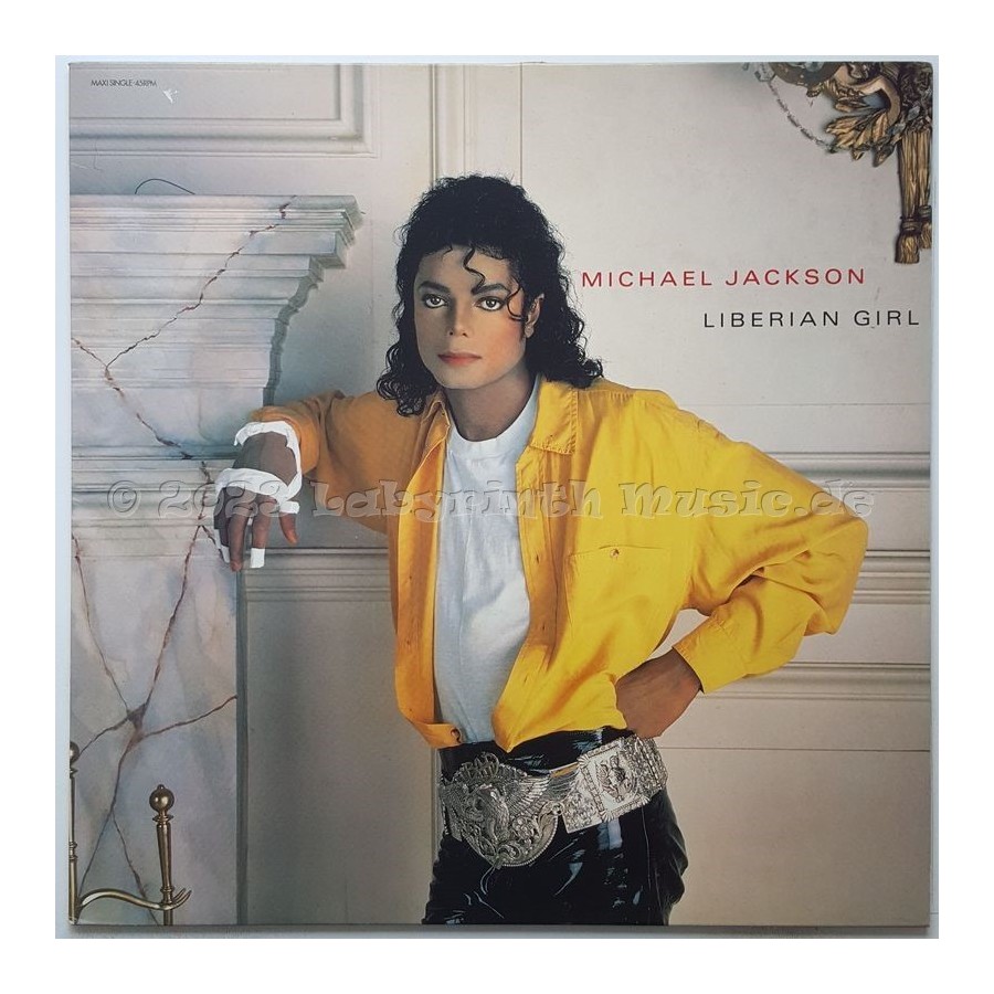 Michael Jackson - Liberian Girl • 12" Vinyl Maxi • NM - Labyrinth Music