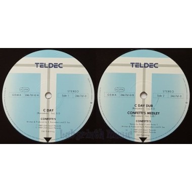 Confetti's - C-Day • 12" Vinyl Maxi - Labyrinth Music
