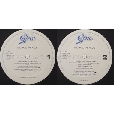 Michael Jackson - Liberian Girl • 12" Vinyl Maxi • NM - Labyrinth Music