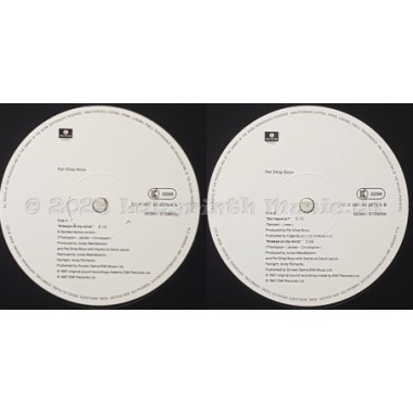 Pet Shop Boys - Always On My Mind • 12" Vinyl Maxi • NM - Labyrinth Music