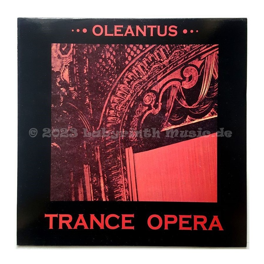 Trance Opera - Oleantus • 12" Vinyl Maxi • EX - Labyrinth Music