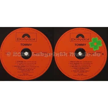 The Who - Tommy • 12" Vinyl LP • EX - Labyrinth Music