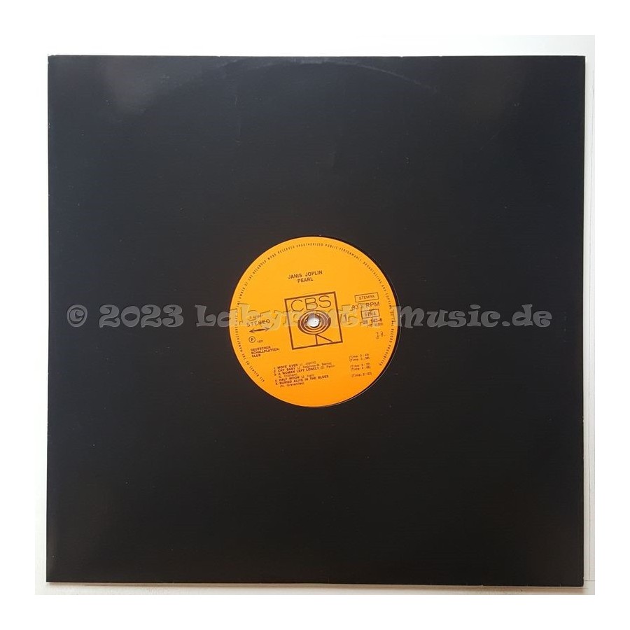 Janis Joplin - Pearl • 12" Vinyl LP - Labyrinth Music