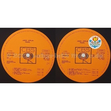 Janis Joplin - Pearl • 12" Vinyl LP - Labyrinth Music