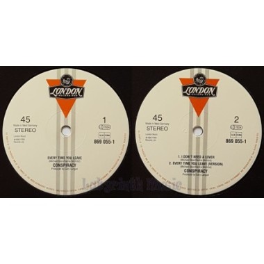 Conspiracy - Everytime You Leave • 12" Vinyl Maxi • NM - Labyrinth Music