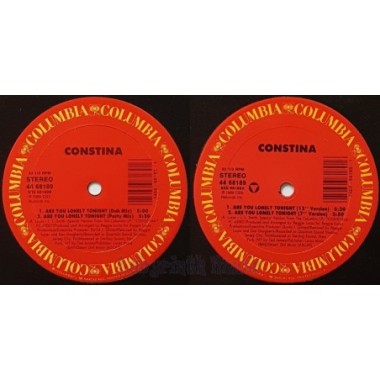 Constina - Are You Lonely Tonight • 12" Vinyl Maxi • NM - Labyrinth Music