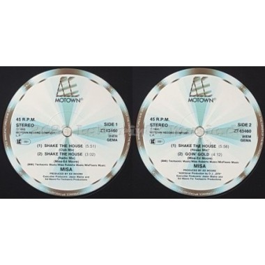 Misa - Shake The House • 12" Vinyl Maxi • EX - Labyrinth Music