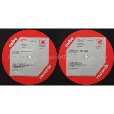 Joe Cocker - Jamaica Say You Will • 12" Vinyl LP • NM - Labyrinth Music