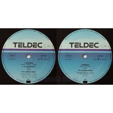 The Control Band - Susanna • 12" Vinyl Maxi - Labyrinth Music