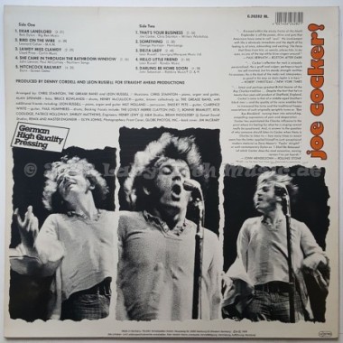 Joe Cocker - Joe Cocker! • 12" Vinyl LP • MINT - Labyrinth Music