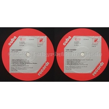 Joe Cocker - Joe Cocker! • 12" Vinyl LP • MINT - Labyrinth Music
