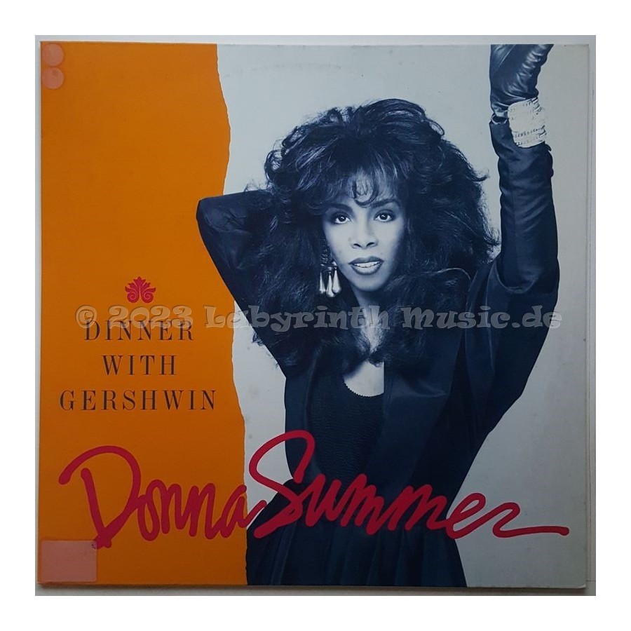 Donna Summer - Dinner With Gershwin • 12" Vinyl Maxi • EX - Labyrinth Music