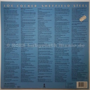 Joe Cocker - Sheffield Steel • 12" Vinyl LP • EX - Labyrinth Music