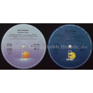 Joe Cocker - Sheffield Steel • 12" Vinyl LP • EX - Labyrinth Music