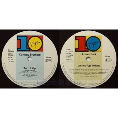 The Conway Brothers - Turn It Up • 12" Vinyl Maxi - Labyrinth Music
