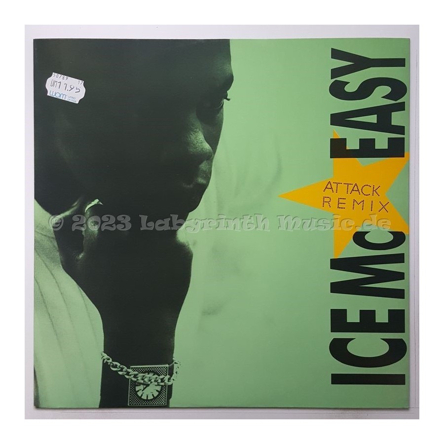 Ice MC - Easy • Attack Remix • 12" Vinyl Maxi - Labyrinth Music