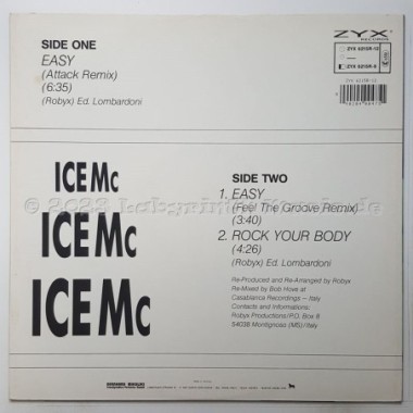 Ice MC - Easy • Attack Remix • 12" Vinyl Maxi - Labyrinth Music