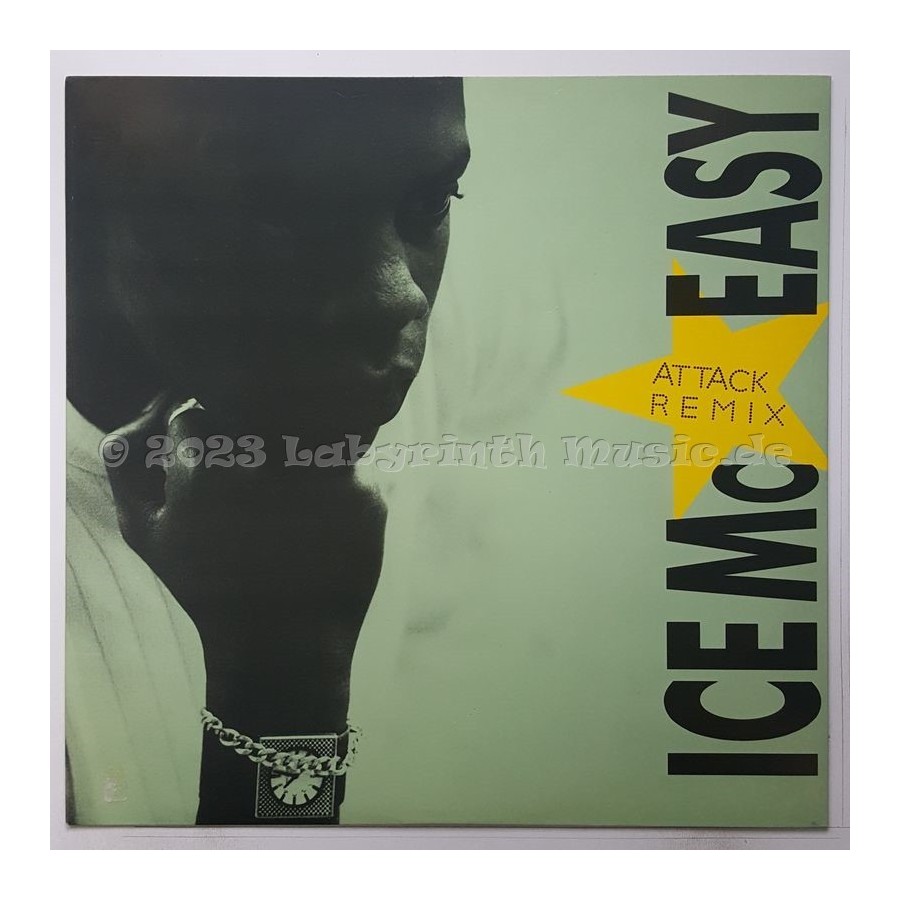 Ice MC - Easy • Attack Remix • 12" Vinyl Maxi • NM - Labyrinth Music