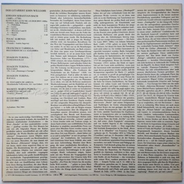 John Williams - Der Gitarrist John Williams • 12" Vinyl LP • MINT - Labyrinth Music