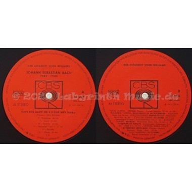 John Williams - Der Gitarrist John Williams • 12" Vinyl LP • MINT - Labyrinth Music