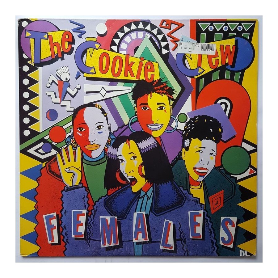 The Cookie Crew - Females (Get On Up) • 12" Vinyl Maxi • NM - Labyrinth Music