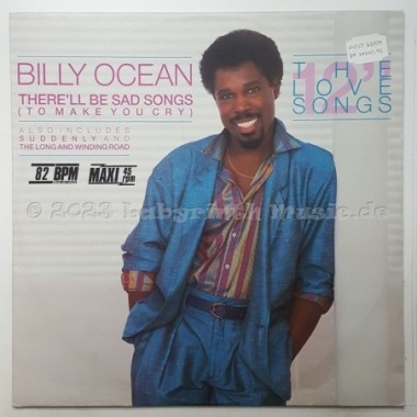 Billy Ocean - There'll Be Sad Songs (To Make You Cry) • 12" Vinyl Maxi • EX - Labyrinth Music