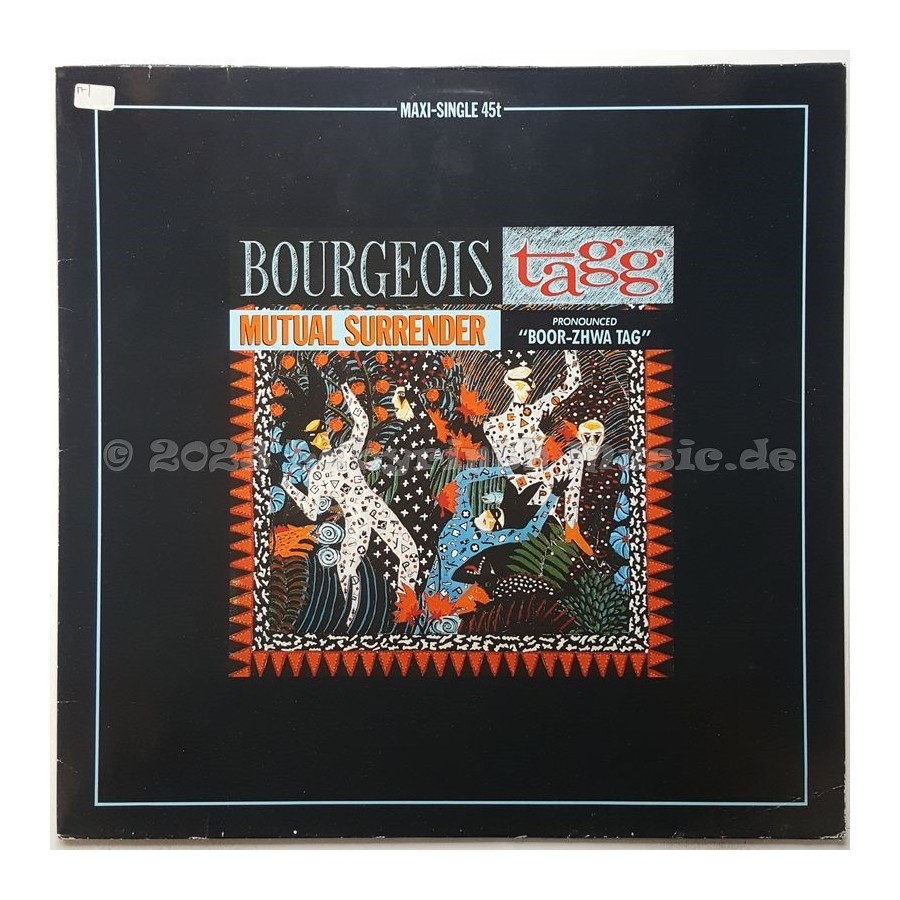 Bourgeois Tagg - Mutual Surrender • 12" Vinyl Maxi • EX - Labyrinth Music