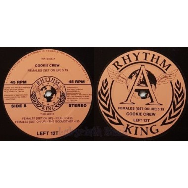 The Cookie Crew - Females (Get On Up) • 12" Vinyl Maxi • NM - Labyrinth Music