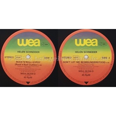 Helen Schneider - Rock 'n' Roll Gypsy • 12" Vinyl Maxi - Labyrinth Music