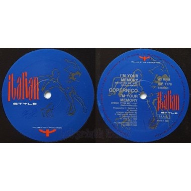 Copernico - I'm Your Memory • 12" Vinyl Maxi - Labyrinth Music