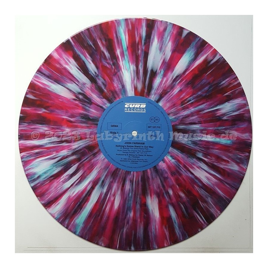 John Farnham - Nothing's Gonna Stand In Our Way • 12" Vinyl Maxi • EX - Labyrinth Music