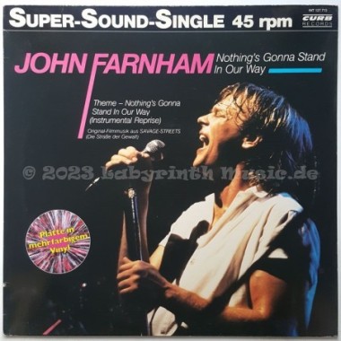 John Farnham - Nothing's Gonna Stand In Our Way • 12" Vinyl Maxi • EX - Labyrinth Music