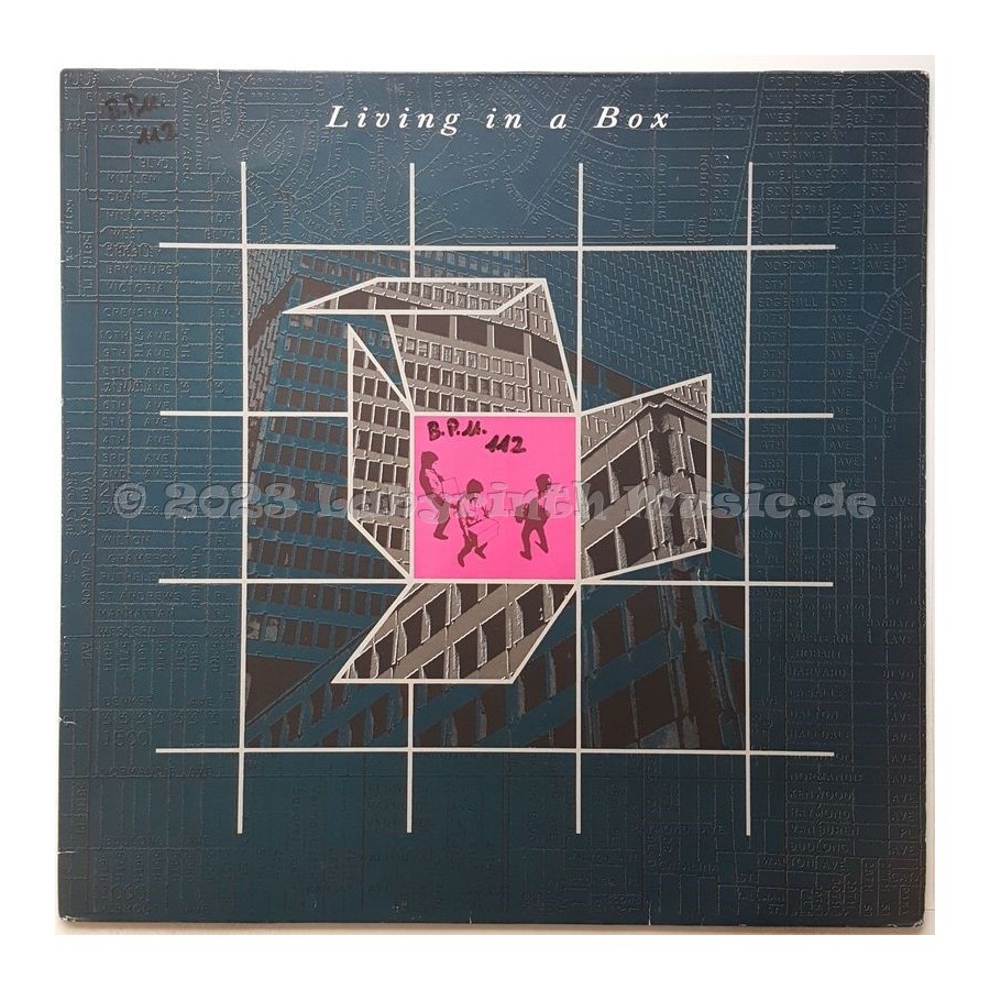 Living In A Box - Living In A Box • 12" Vinyl Maxi - Labyrinth Music