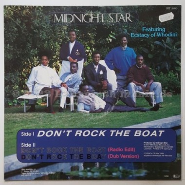 Midnight Star Feat. Ecstacy Of Whodini - Don't Rock The Boat • 12" Vinyl Maxi • EX - Labyrinth Music