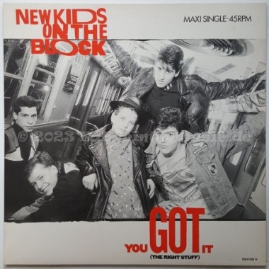 New Kids On The Block - You Got It (The Right Stuff) • 12" Vinyl Maxi • MINT - Labyrinth Music