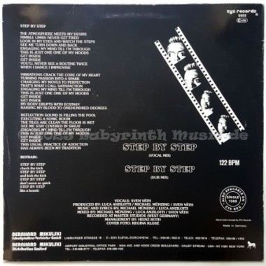 Off - Step By Step • 12" Vinyl Maxi • EX - Labyrinth Music