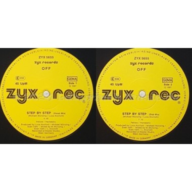 Off - Step By Step • 12" Vinyl Maxi • EX - Labyrinth Music
