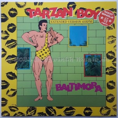 Baltimora - Tarzan Boy • Extended Version • 12" Vinyl Maxi • NM - Labyrinth Music