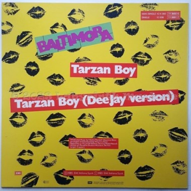 Baltimora - Tarzan Boy • Extended Version • 12" Vinyl Maxi • NM - Labyrinth Music