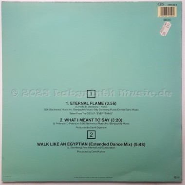 Bangles - Eternal Flame • 12" Vinyl Maxi • MINT - Labyrinth Music