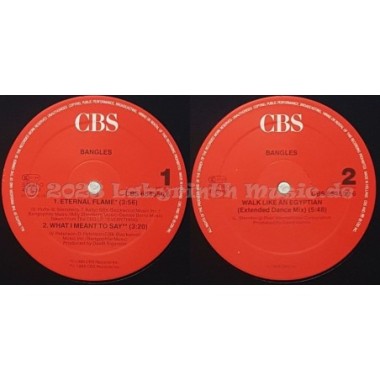 Bangles - Eternal Flame • 12" Vinyl Maxi • MINT - Labyrinth Music