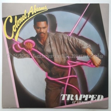 Colonel Abrams - Trapped • 12" Version • 12" Vinyl Maxi • EX - Labyrinth Music