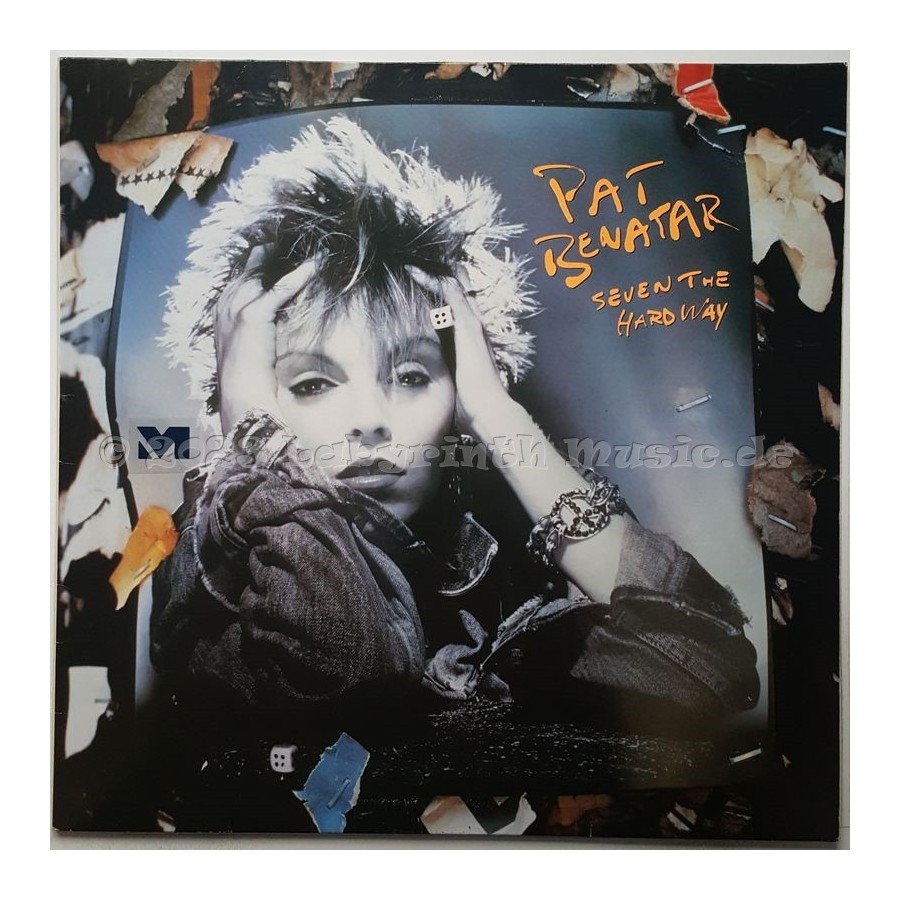 Pat Benatar - Seven The Hard Way • 12" Vinyl LP • EX - Labyrinth Music