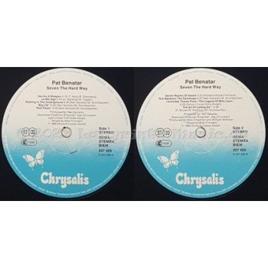 Pat Benatar - Seven The Hard Way • 12" Vinyl LP • EX - Labyrinth Music