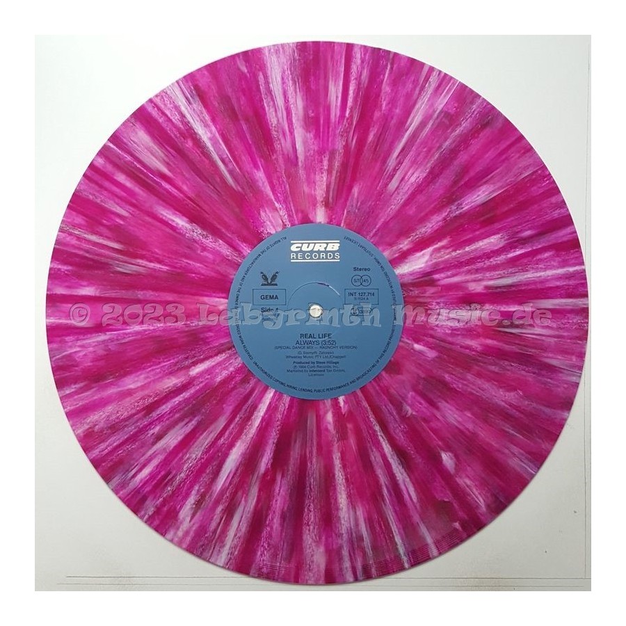 Real Life - Always • Special Dance Mix - Raunchy Version • 12" Vinyl Maxi • EX - Labyrinth Music