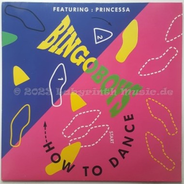 Bingoboys Feat. Princessa - How To Dance • 12" Vinyl Maxi • NM - Labyrinth Music