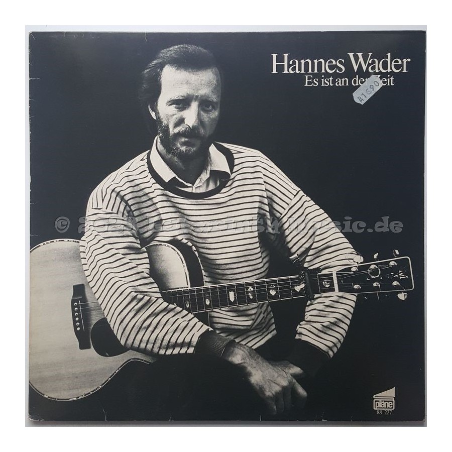 Hannes Wader - Es Ist An Der Zeit • 12" Vinyl LP • EX - Labyrinth Music