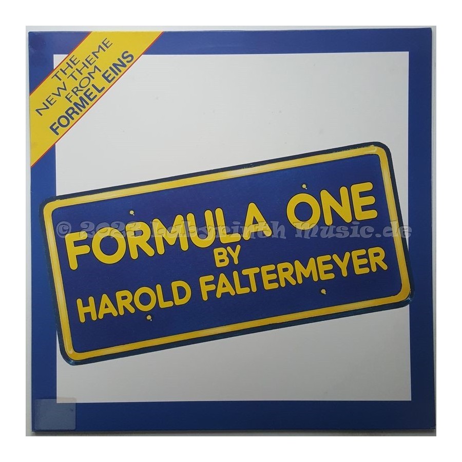 Harold Faltermeyer - Formula One • 12" Vinyl Maxi • MINT - Labyrinth Music