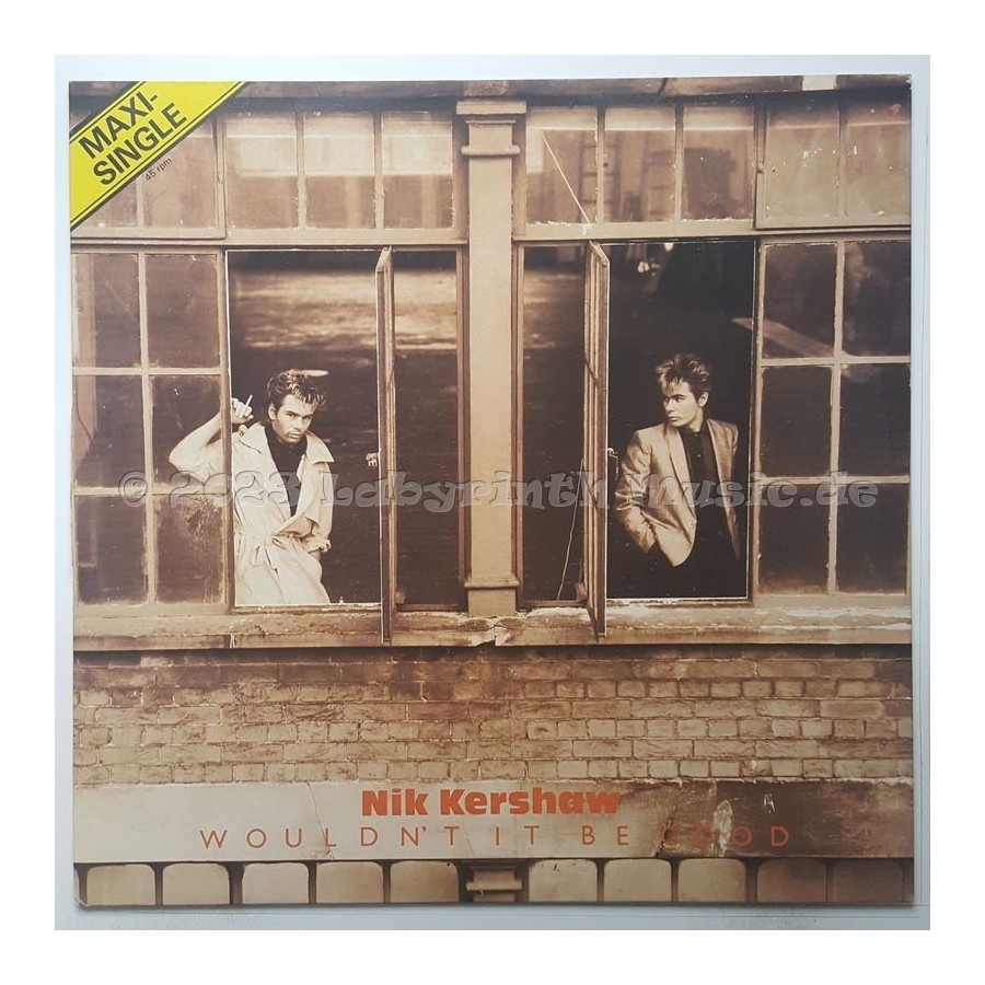 Nik Kershaw - Wouldn't It Be Good • 12" Vinyl Maxi • EX - Labyrinth Music