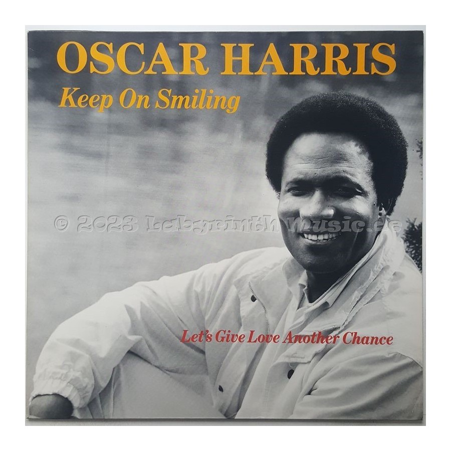 Oscar Harris - Keep On Smiling • 12" Vinyl Maxi • MINT - Labyrinth Music